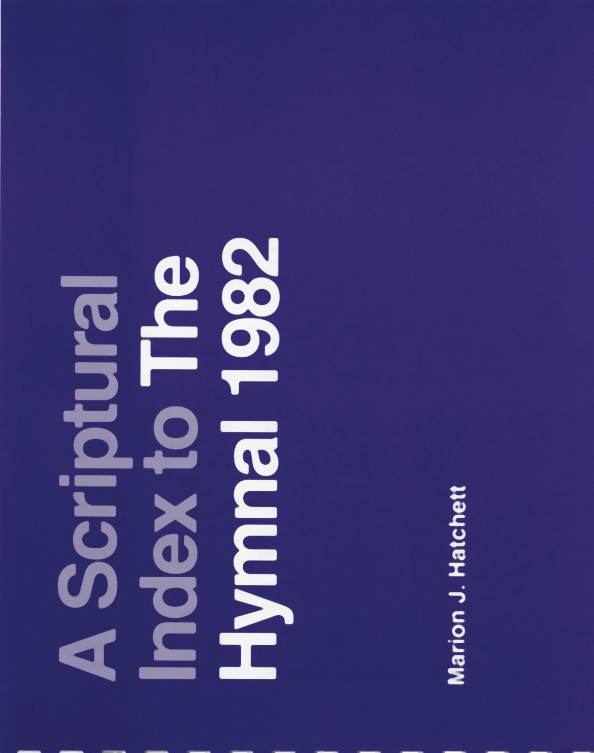 Cover image for A Scriptural Index to the Hymnal 1982, isbn: 9780898691467