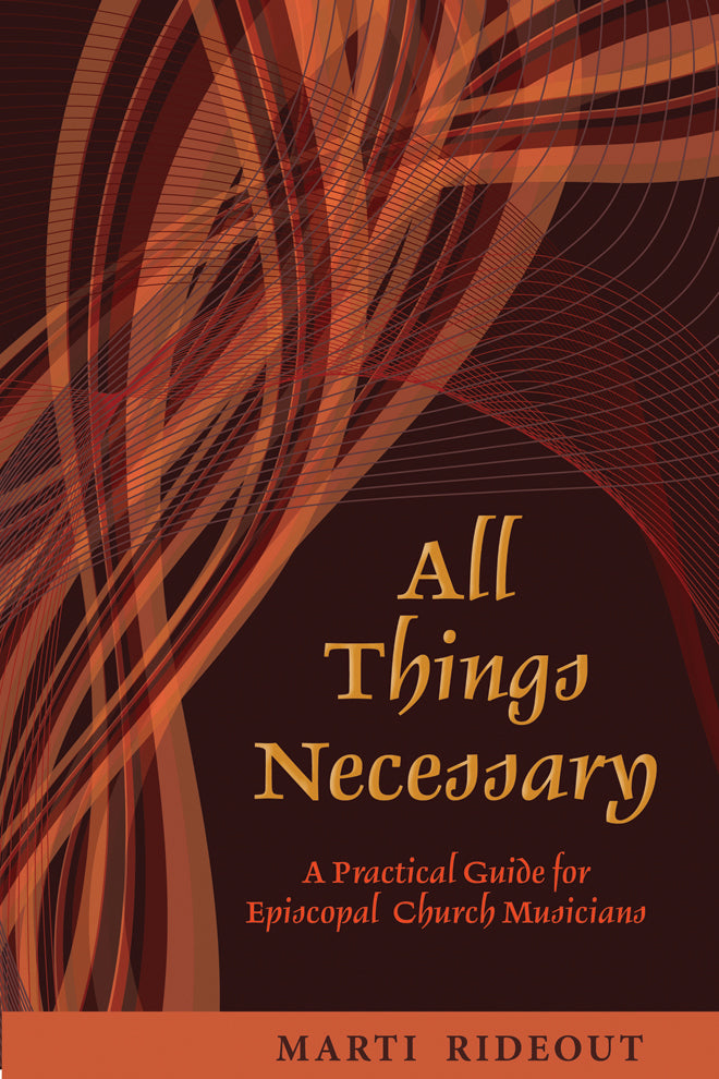 Cover image for All Things Necessary, isbn: 9780898696523
