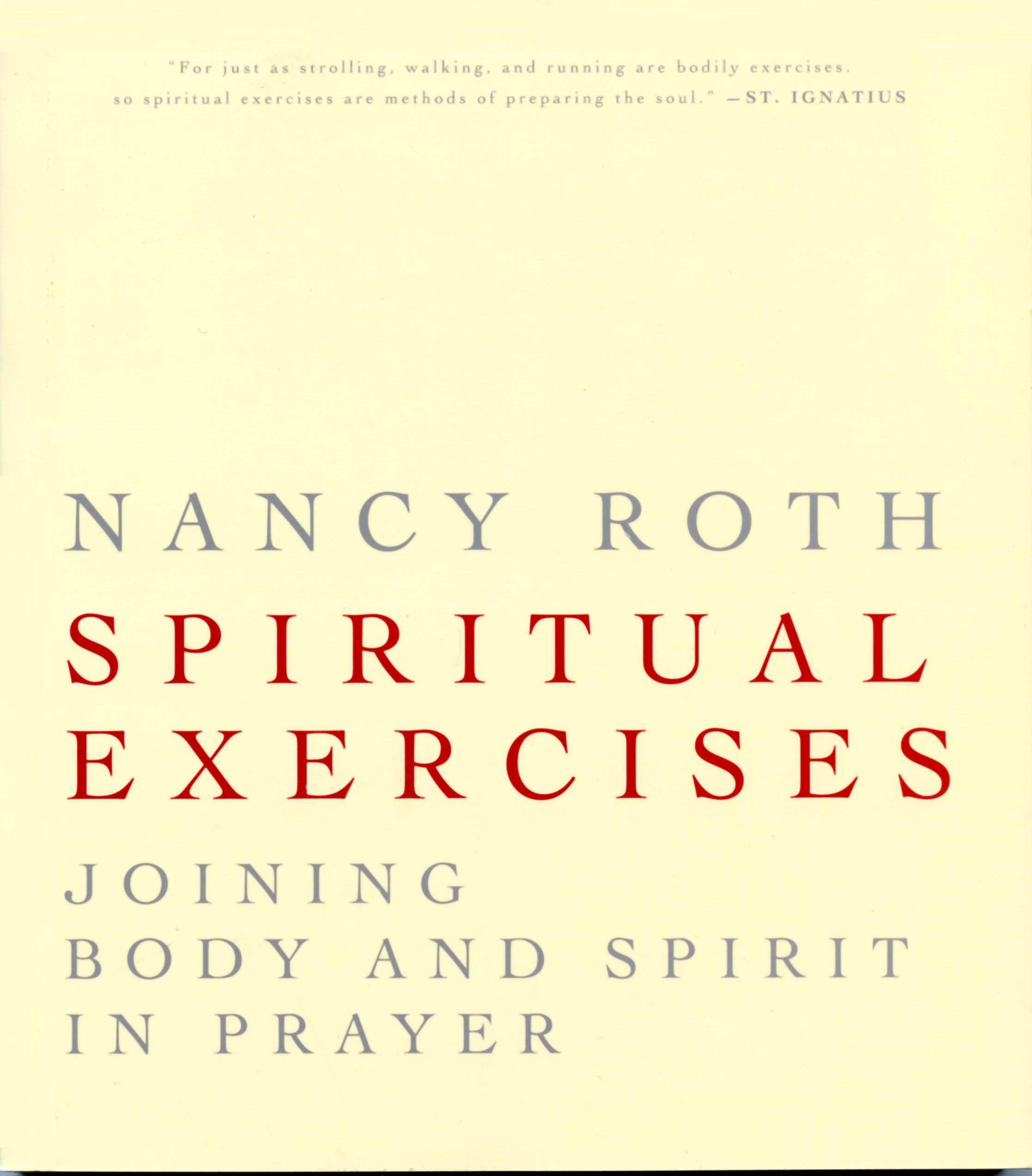 Cover image for Spiritual Exercises, isbn: 9781596270053