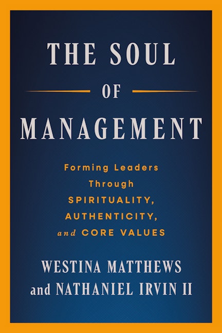 Cover image for The Soul of Management, isbn: 9781596273283
