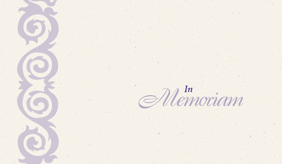 Cover image for In Memoriam Cards, isbn: 9781640654976