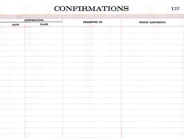 Cover image for Register of Confirmation/Receptions #37, isbn: 9781640655140