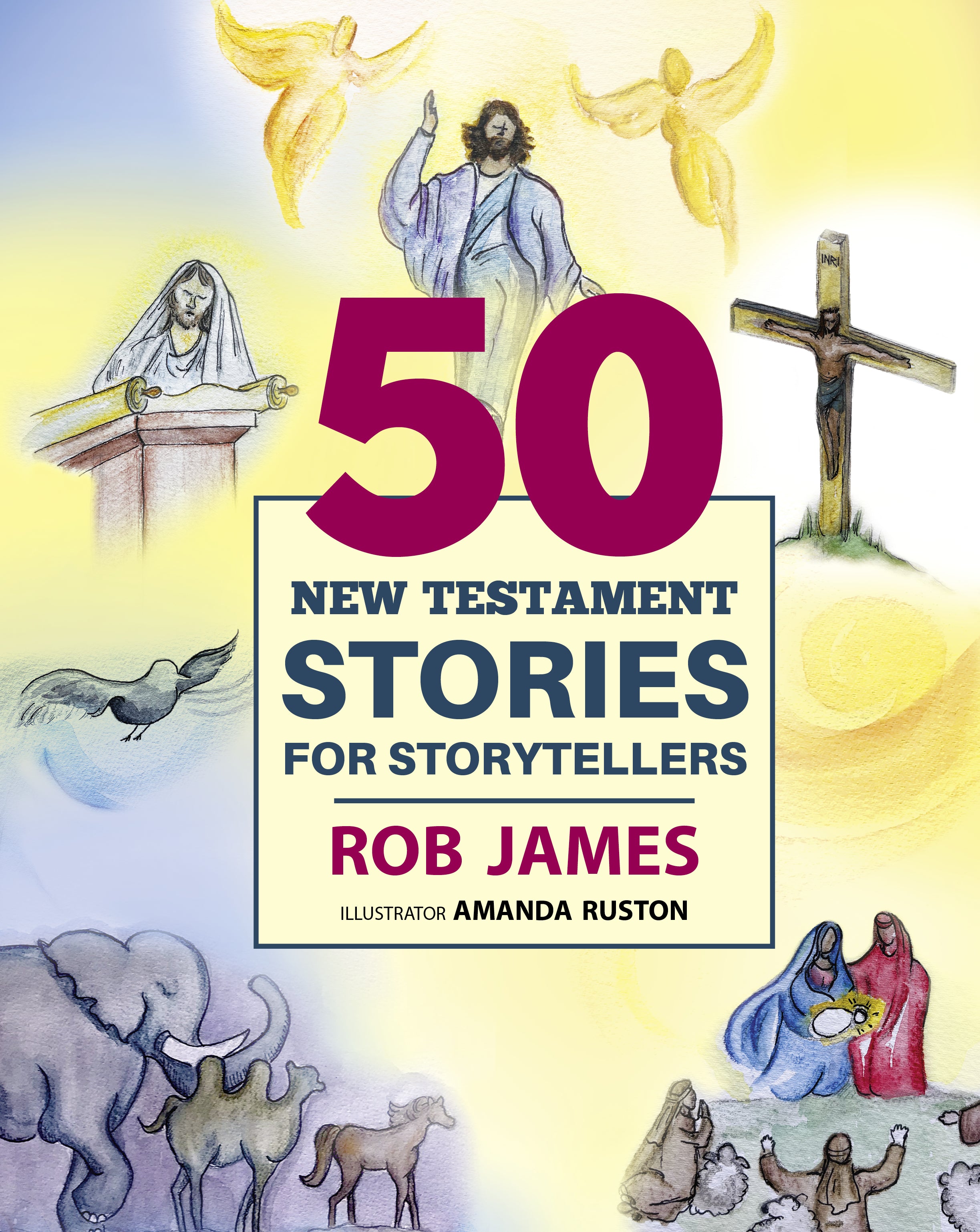 Cover image for Fifty New Testament Stories for Storytellers, isbn: 9781640657403
