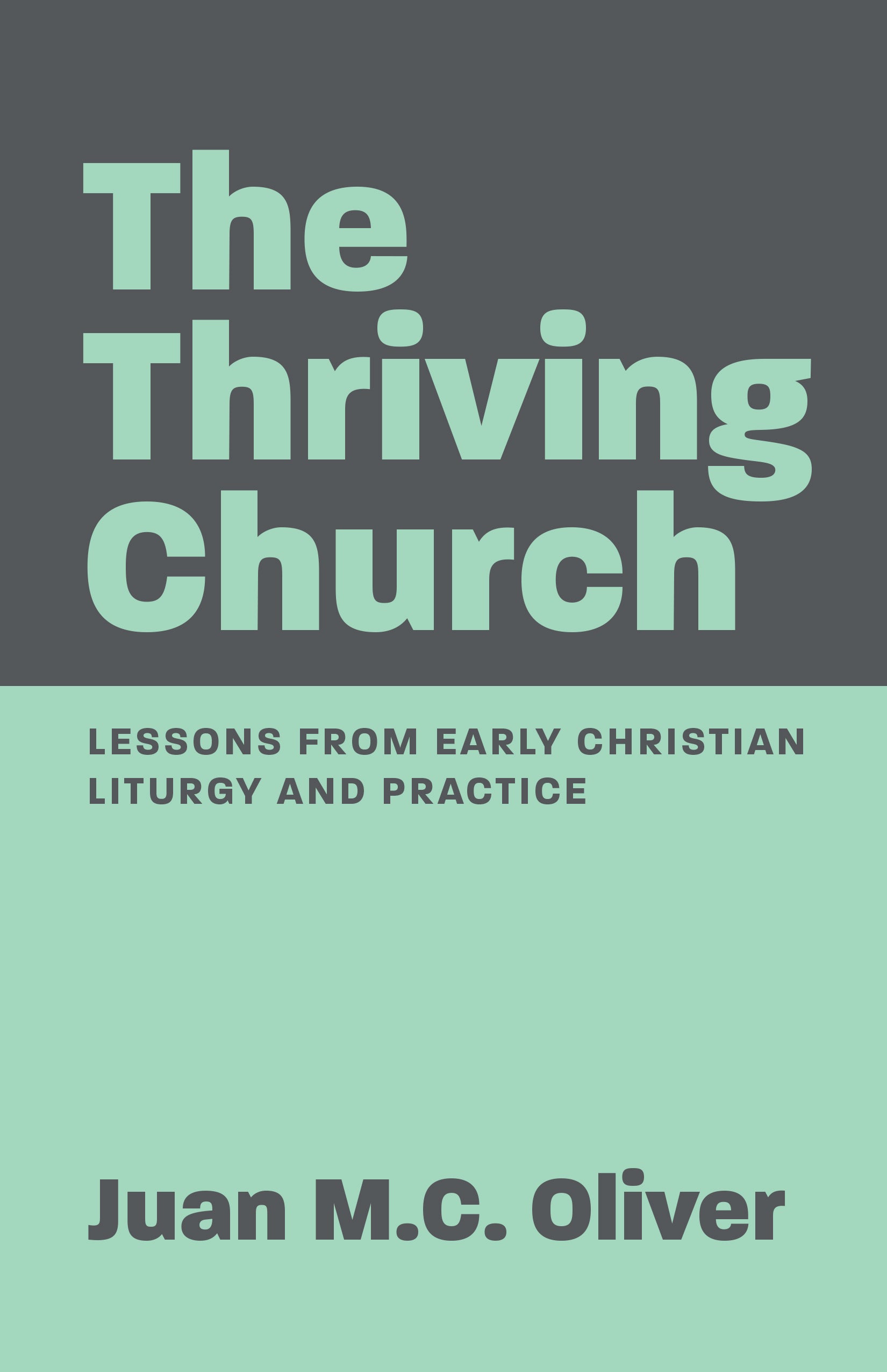 Cover image for The Thriving Church, isbn: 9781640659483
