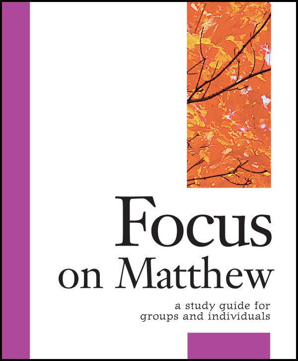 Cover image for Focus on Matthew, isbn: 9781889108698