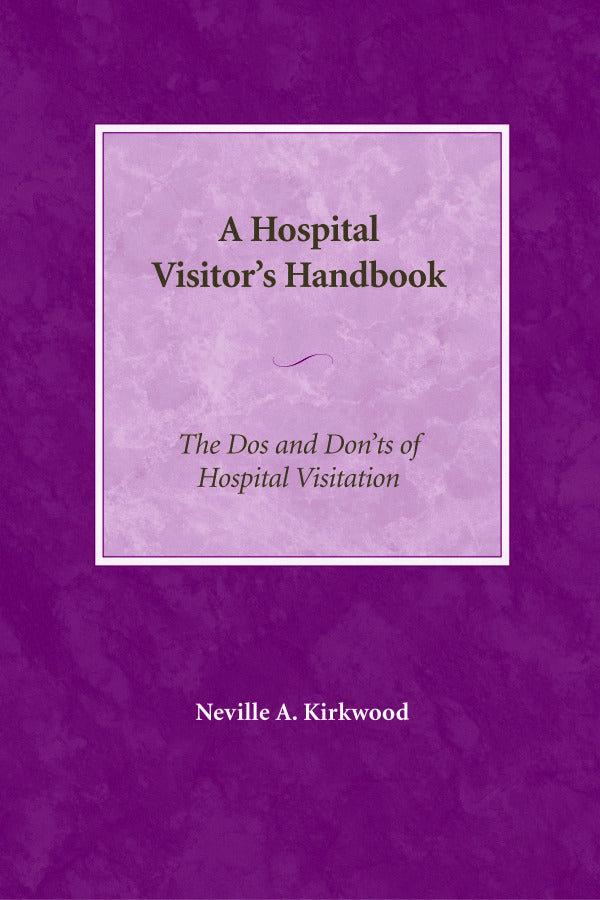 Cover image for A Hospital Visitor's Handbook, isbn: 9780819222008