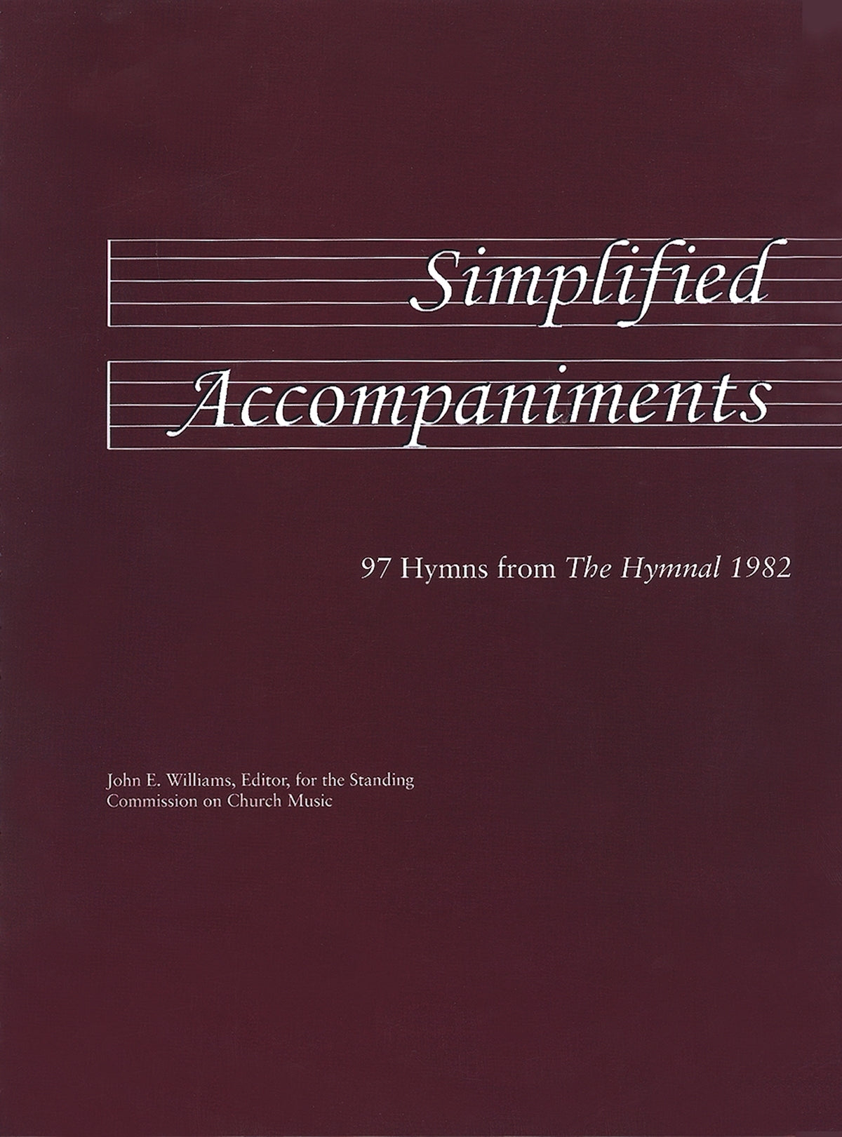 Cover image for Simplified Accompaniments, isbn: 9780898691979