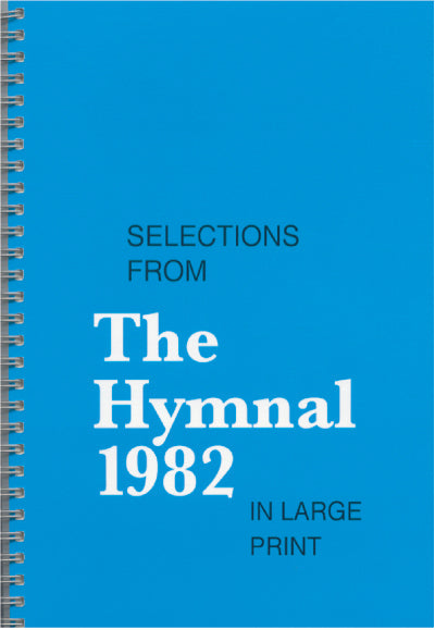 Cover image for Selections from the Hymnal 1982 in Large Print, isbn: 9780898692723