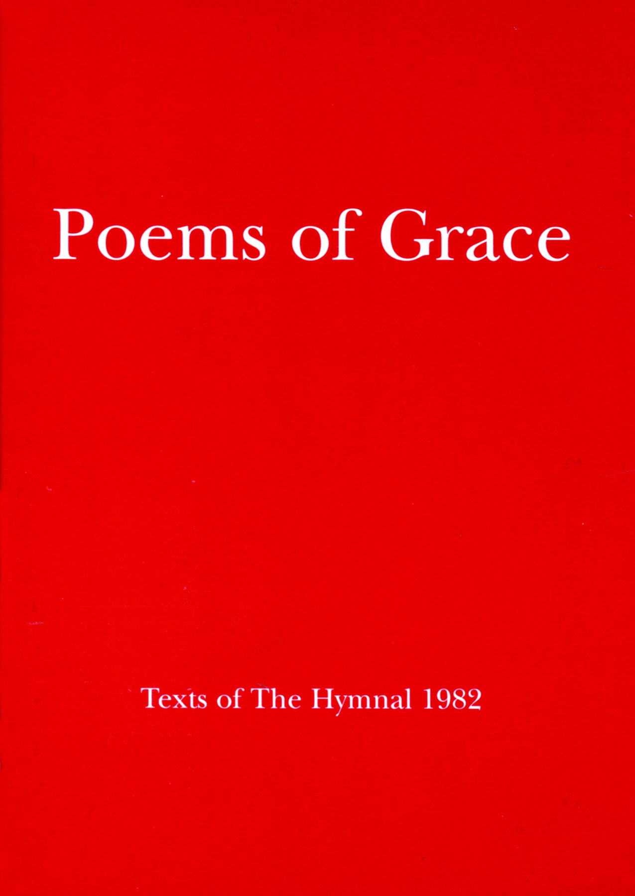 Cover image for Poems of Grace, isbn: 9780898696905