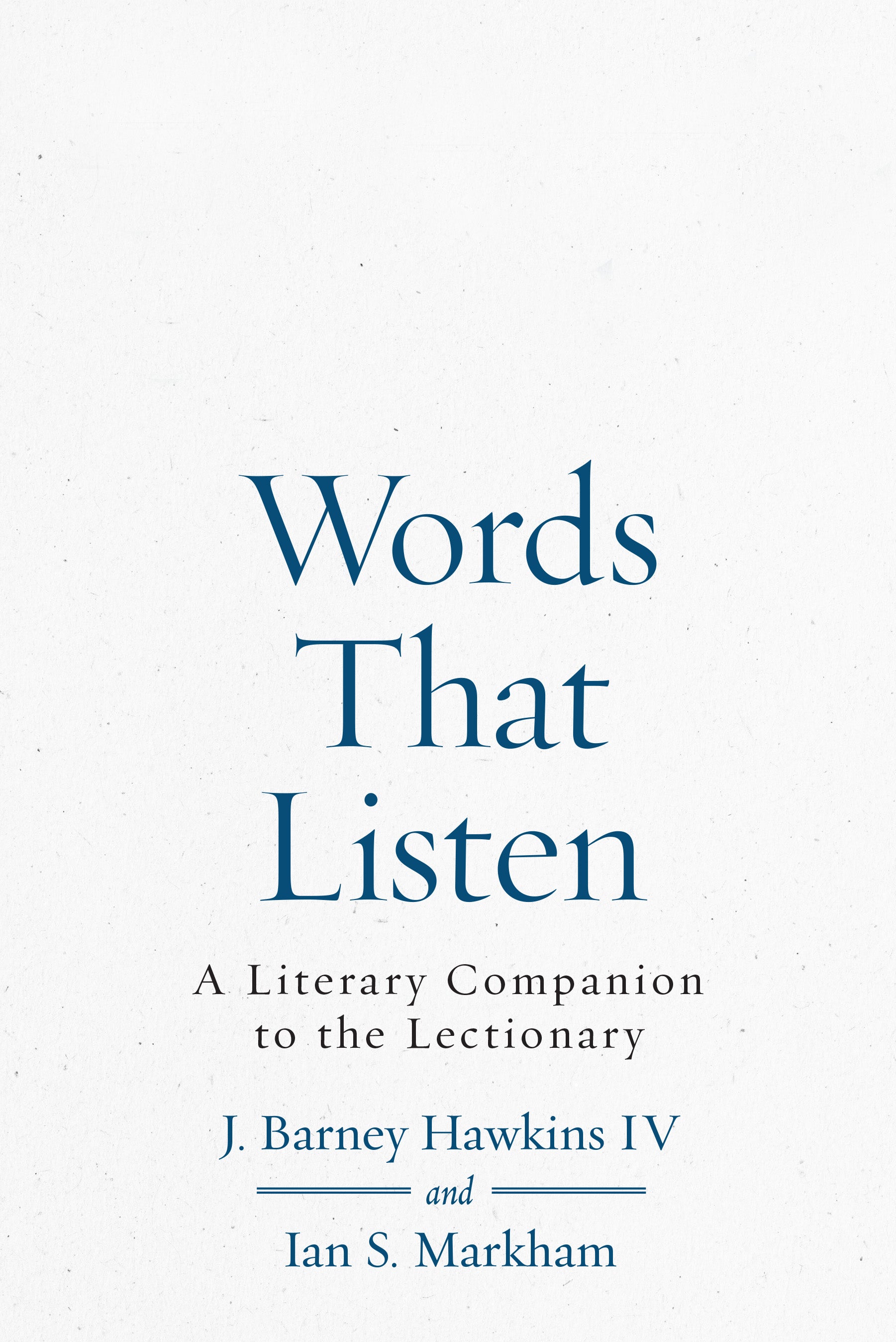 Cover image for Words That Listen, isbn: 9780898699012