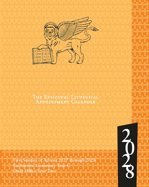 Cover image for 2028 Episcopal Liturgical Appointment Calendar, isbn: 9781596273177