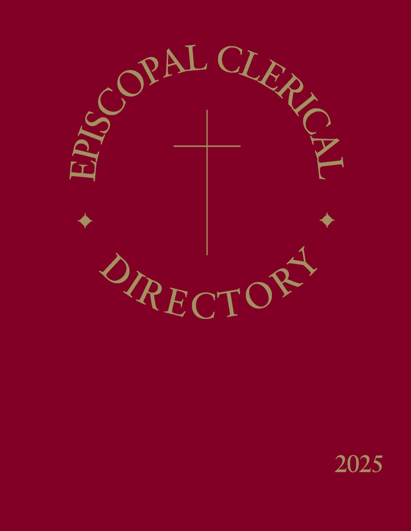 Cover image for Episcopal Clerical Directory 2025, isbn: 9781640658622