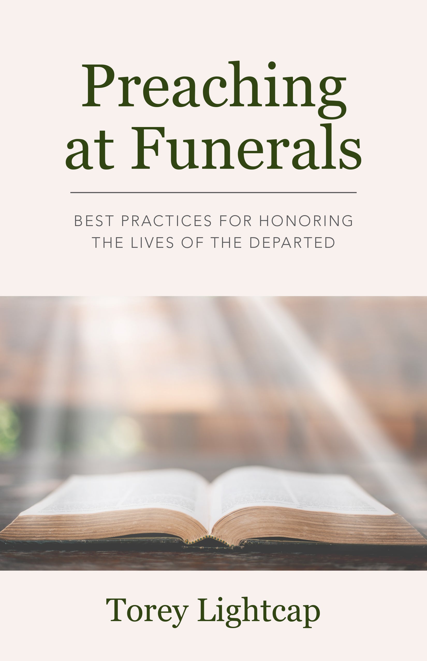 Cover image for Preaching at Funerals, isbn: 9798898950347