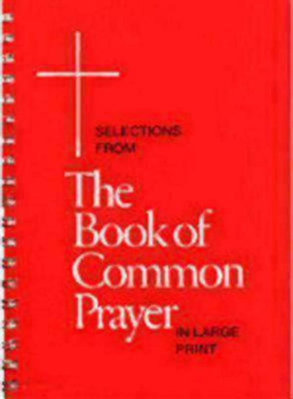 Book of Common Prayer Large Print Selections